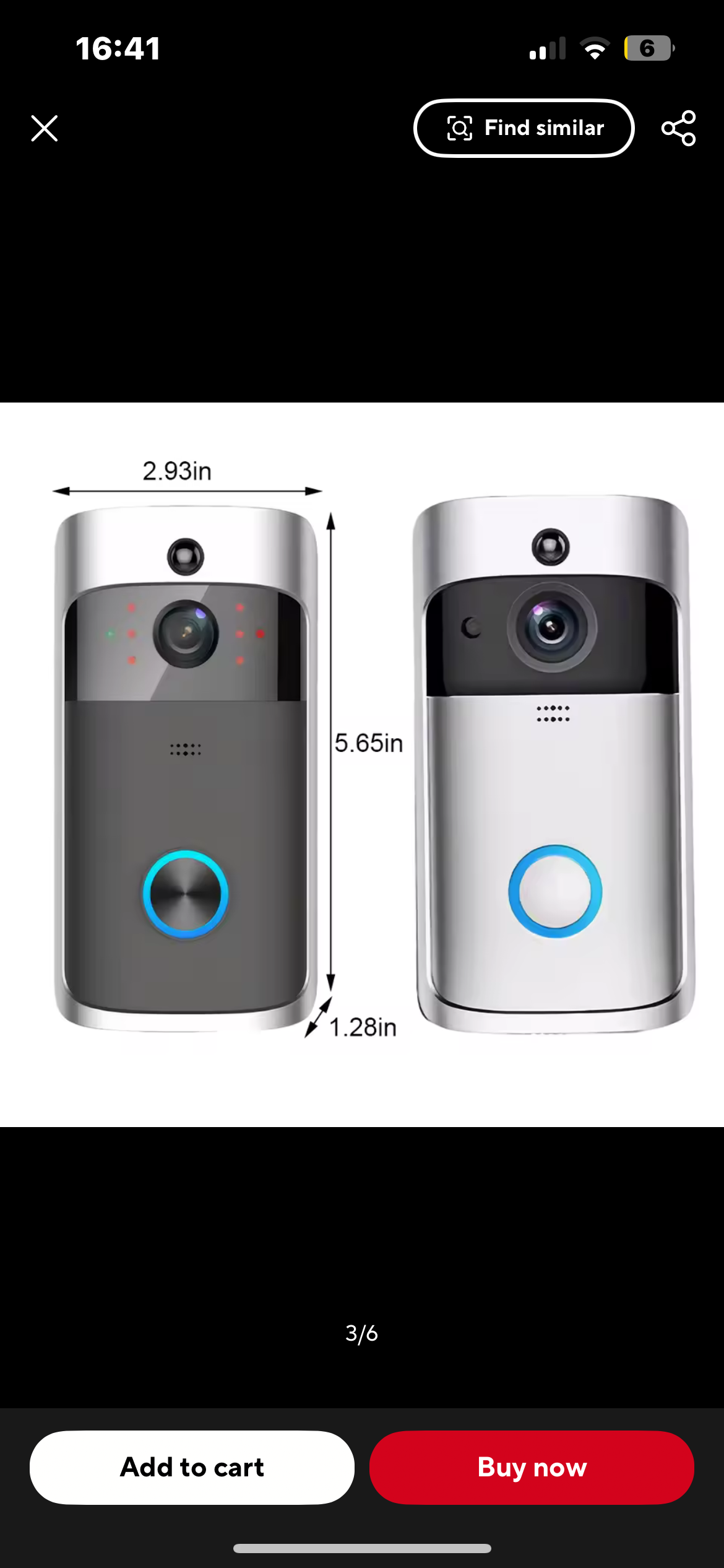 Battery Powered Doorbell Camera