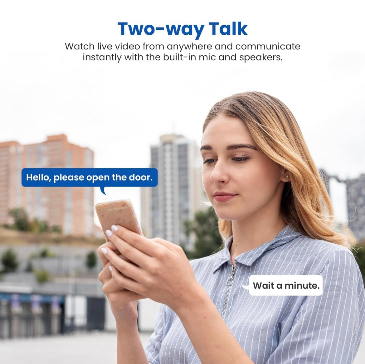 T50 Smart Doorbell Camera