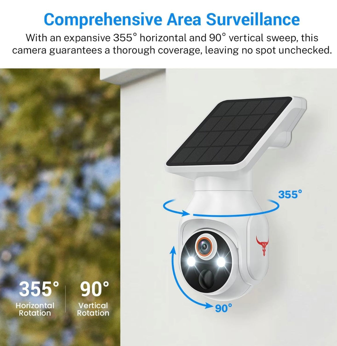 Solar Powered 360’ CCTV Camera Bundle