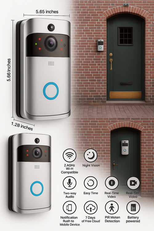 Battery Powered Doorbell Camera