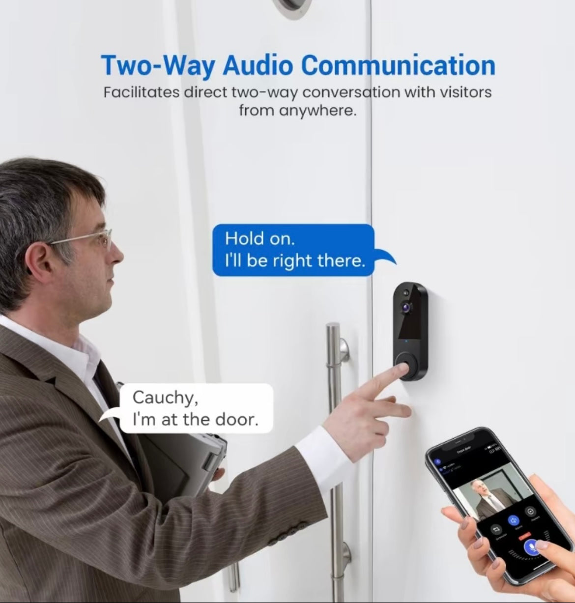 T50 Smart Doorbell Camera